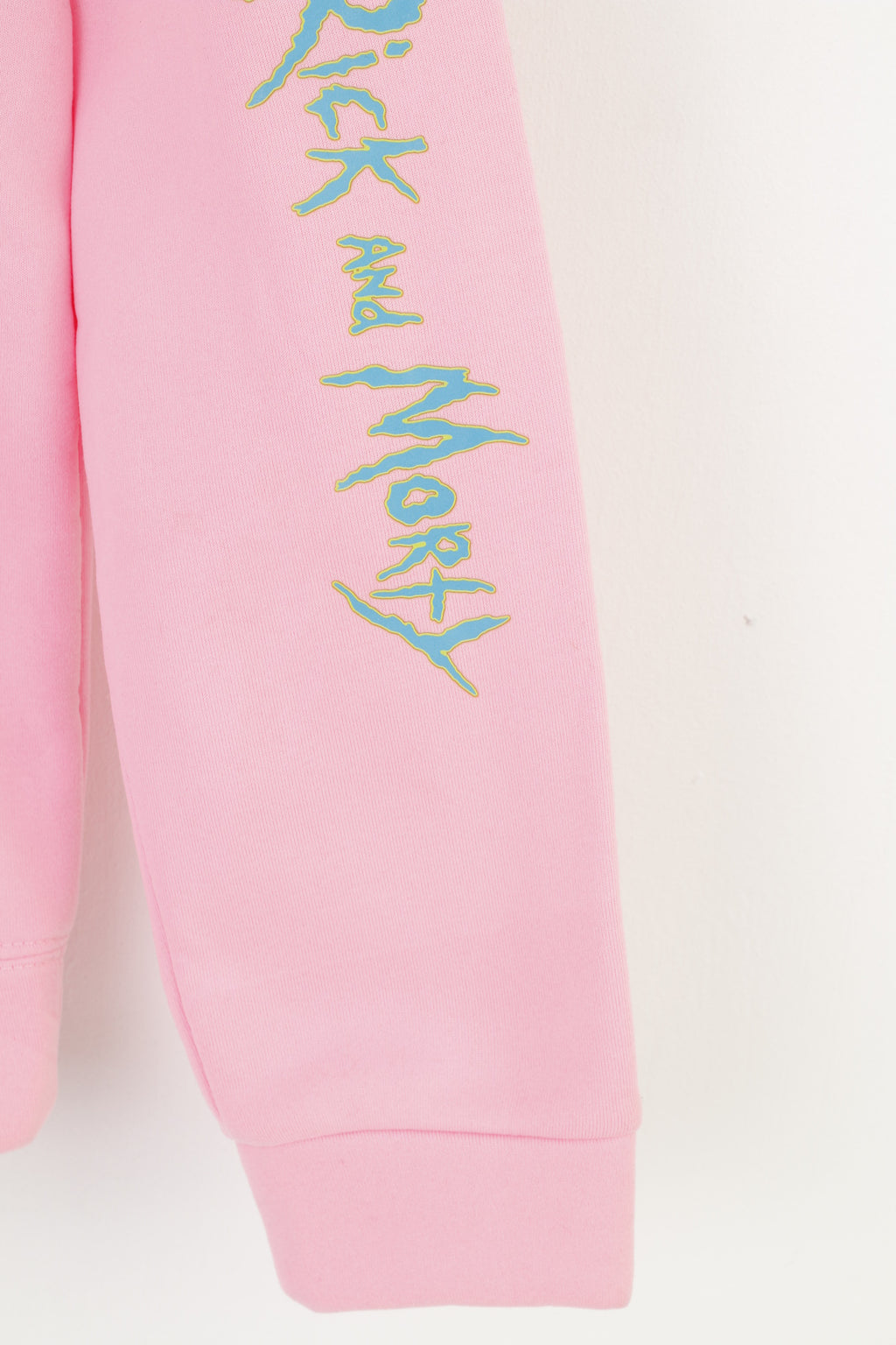 Hoodie H&m Rick And Morty Pink Vintage Woman L Hoodie Pink