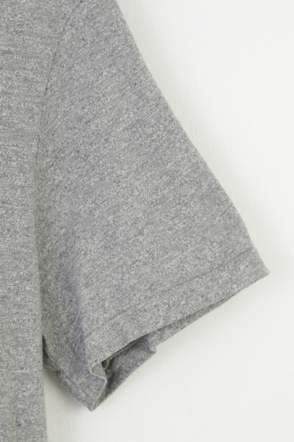Polo Ralph Lauren Men L T-Shirt Grey Short Sleeve Cotton Vintage Top
