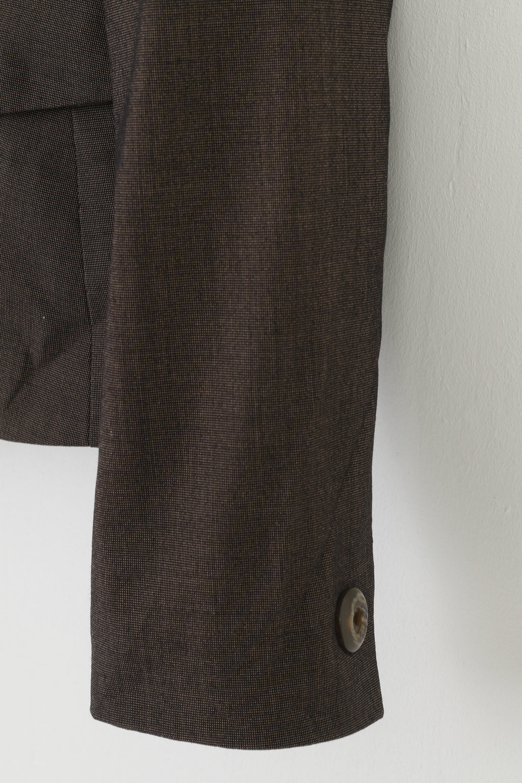 Jones New York Suit Woman 4 Jacket Brown Brasted Collar Petite Vintage Bottoms Blazer Top