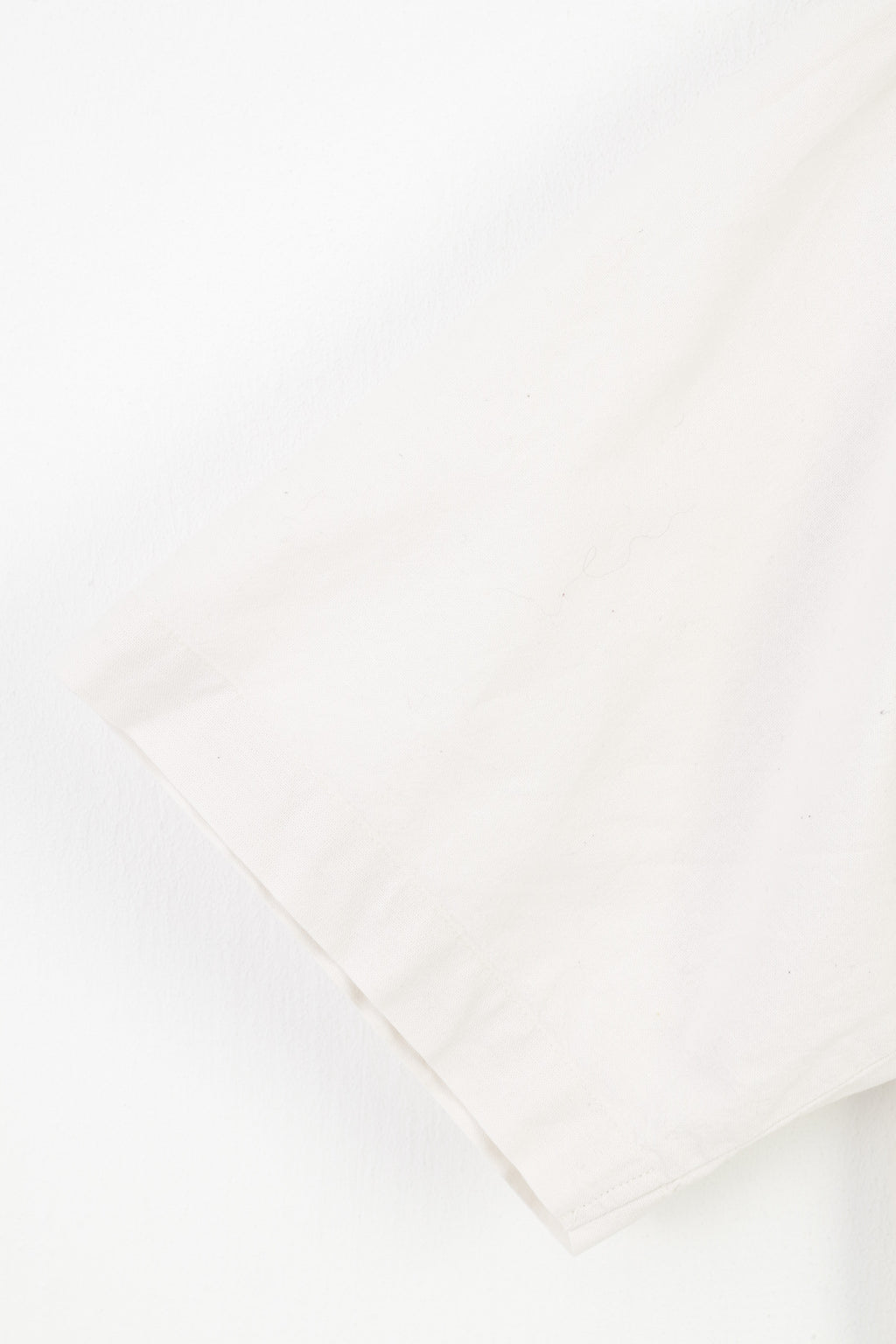 Drachten hommes XL chemise décontractée blanc à manches courtes broderie coton haut Vintage