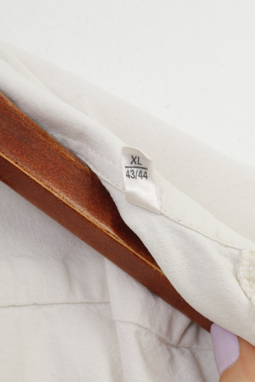 Drachten hommes XL chemise décontractée blanc à manches courtes broderie coton haut Vintage