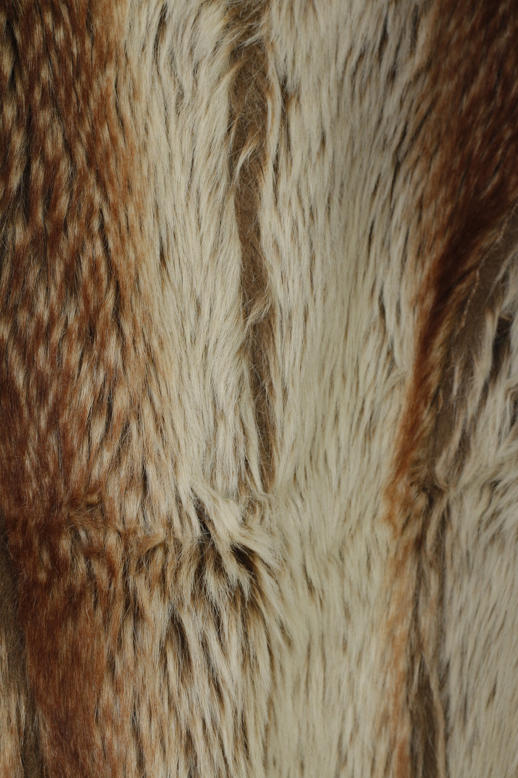 Vila Women M Vest Bodywarmer Waistcoat Fur Beige Collar Full Zipper Sleeveless Top