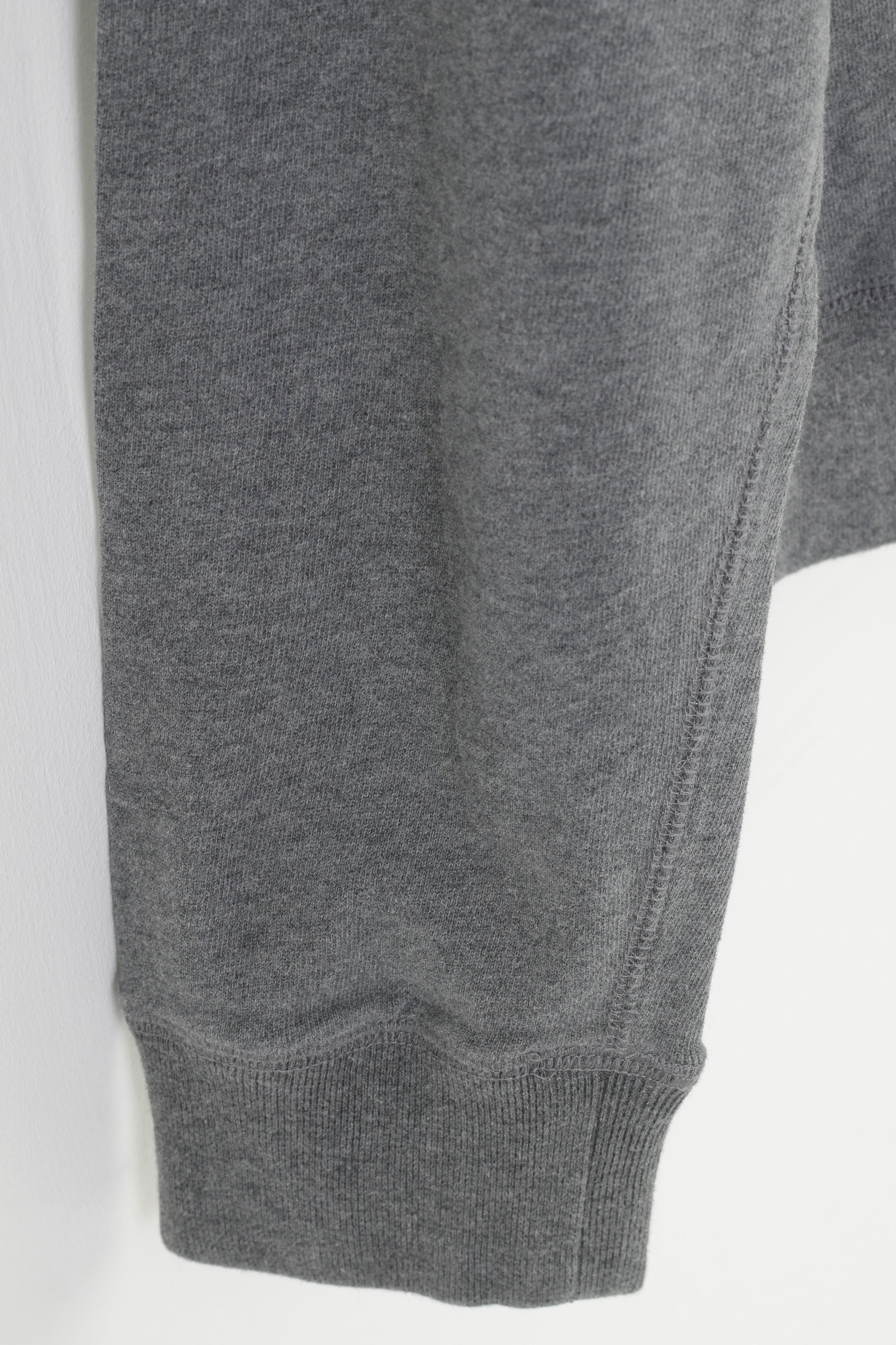 Paul Kehl Men L Sweatshirt Grey Cotton Collar Sport & Style Vintage Blouse Top