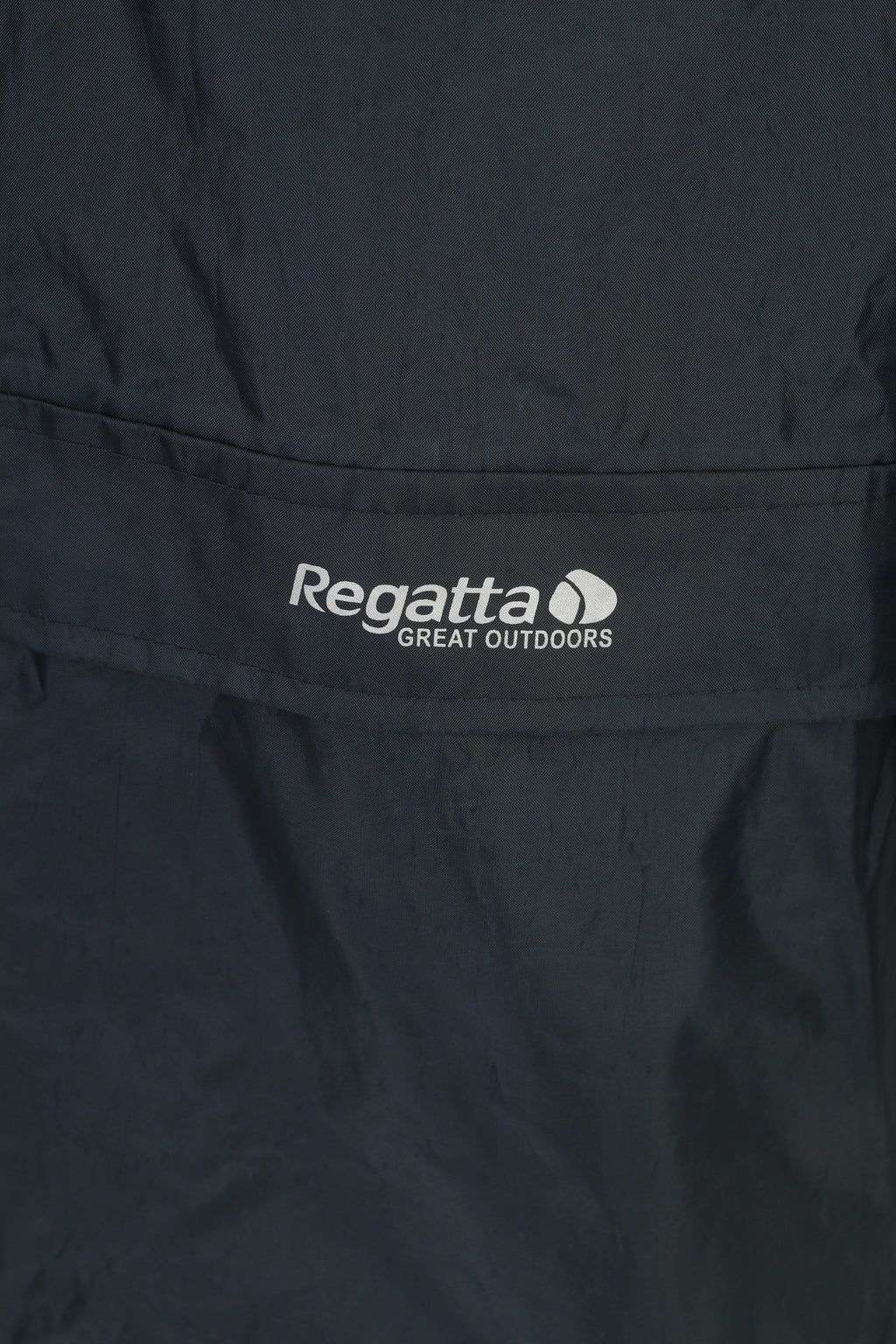 Regatta Veste de pluie légère à capuche pour femme 34 S Noir Haut vintage avec fermeture éclair complète