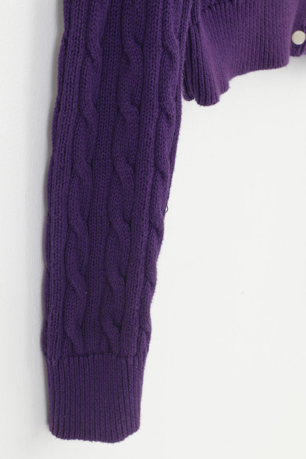 Ralph Lauren Girls L 12 Age Jumper Purple Bottoms Crew Neck Cotton Vintage Classic Top