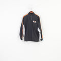 Newline Men S Jacket Performance Wear Black Nylon  Run Sport Zip Neck Top