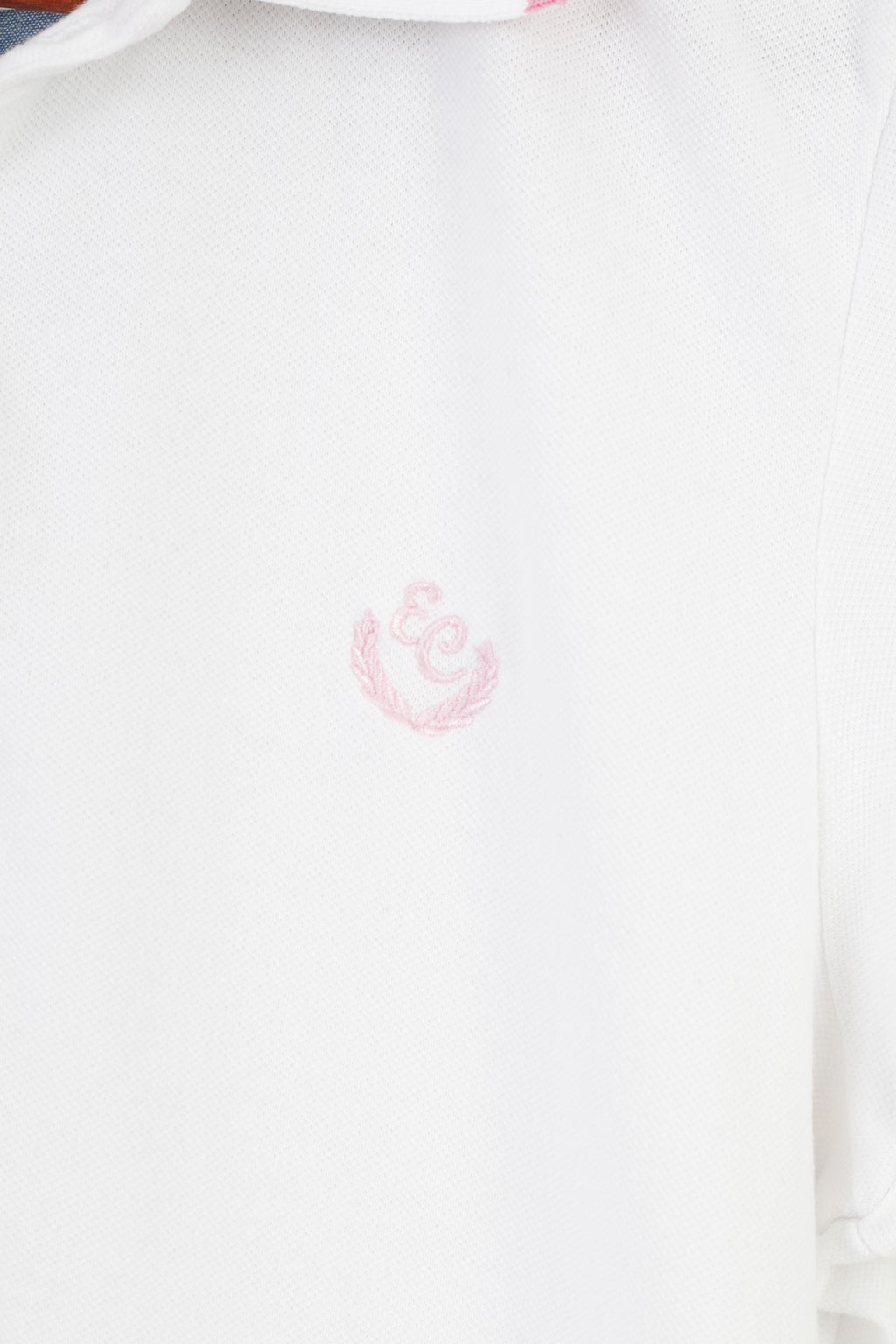 Etirel Femme M Polo Blanc Eté Manches Courtes Coton Haut Classique