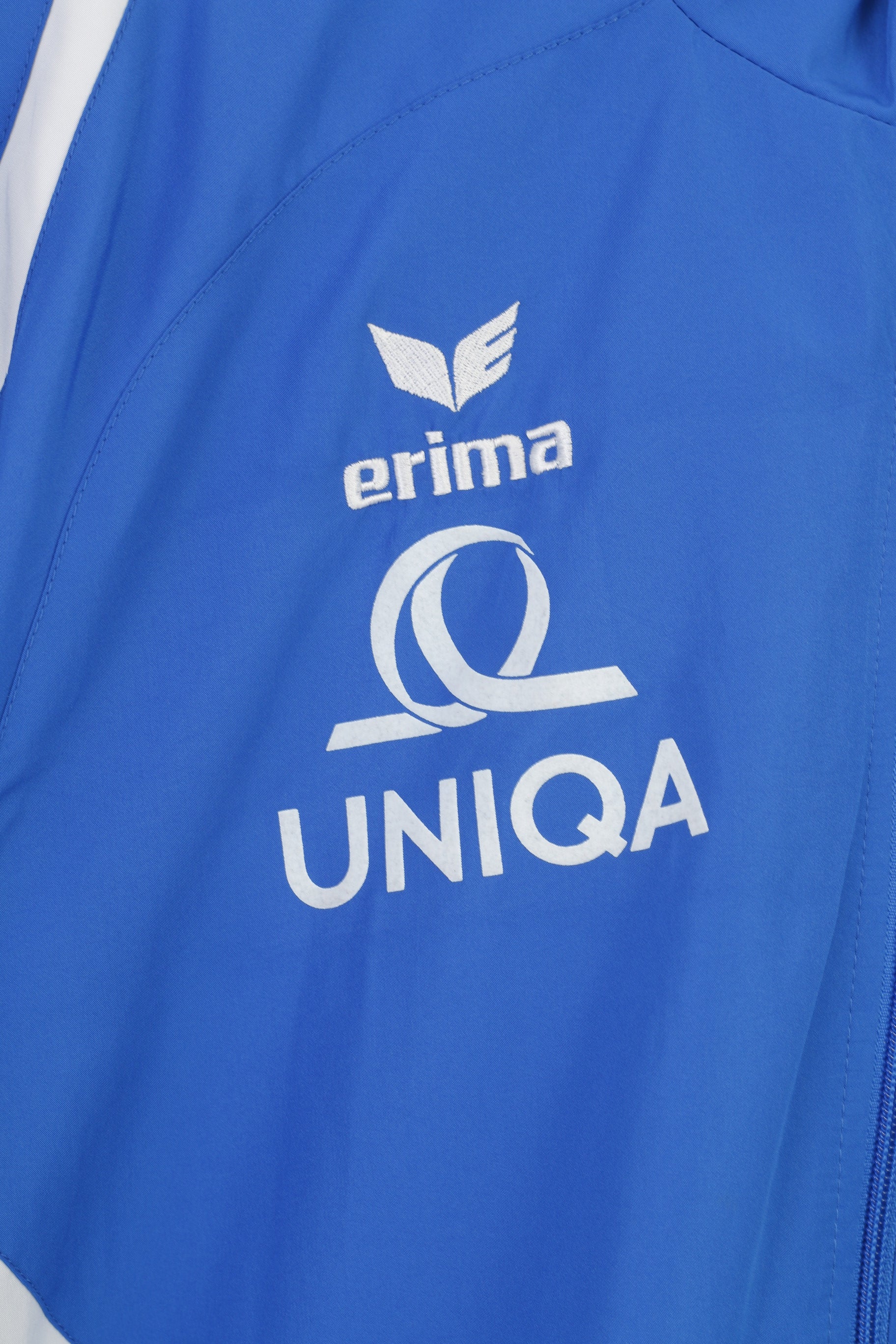 Giacca Erima Uomo 40 42 M Blu Europameister 2008 Calcio Sportswear Vintage Top 