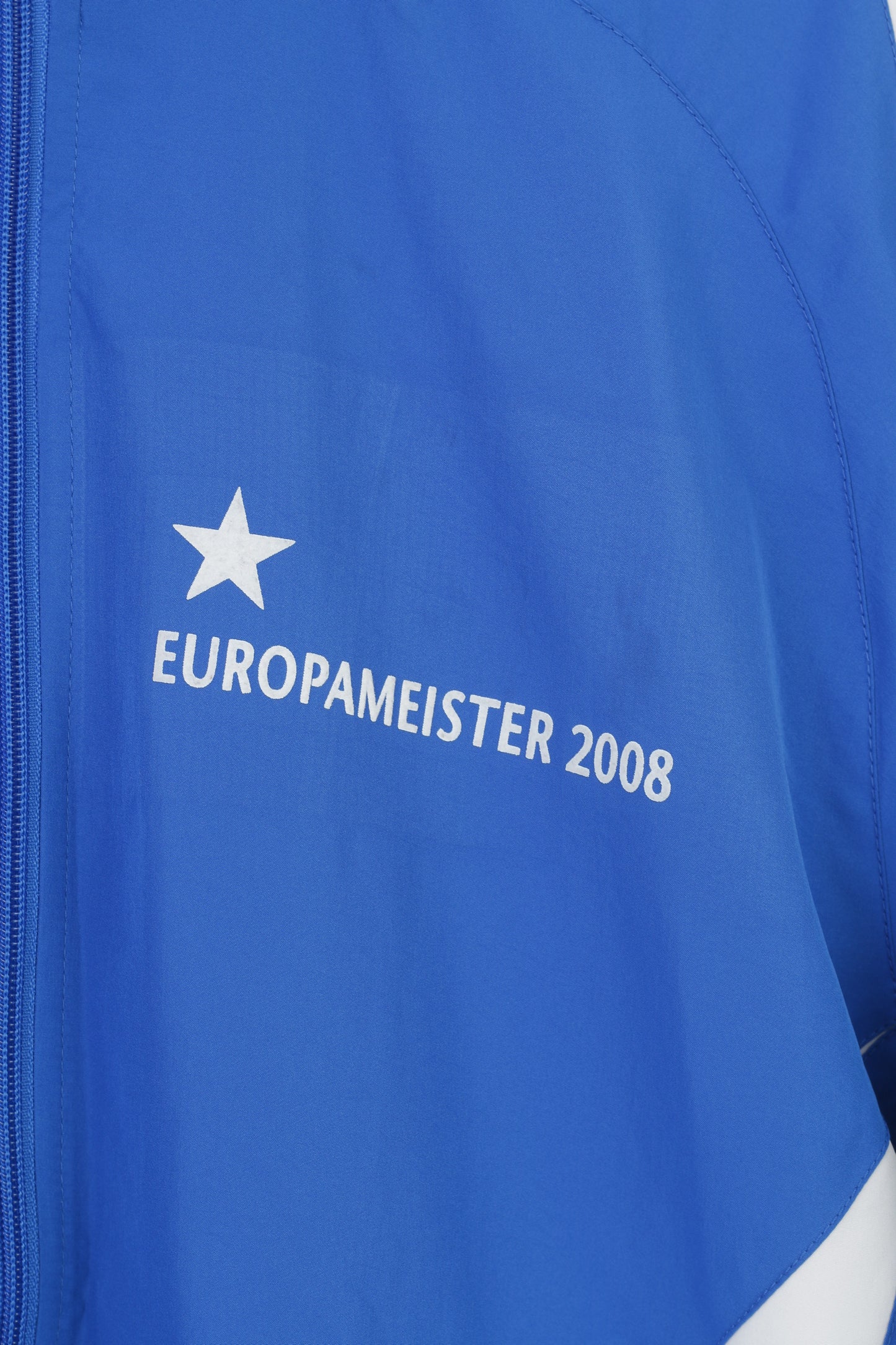 Erima Men 40 42 M Jacket Blue  Europameister 2008  Football Sportswear Vintage Top