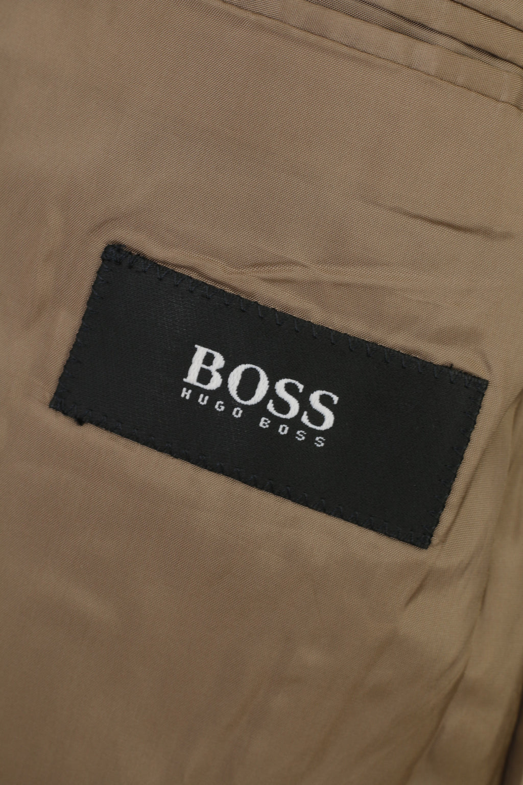 Hugo Boss Hommes 102 40 Blazer Vintage Laine Marron Loro Piana Veste Vintage à Boutonnage Classique