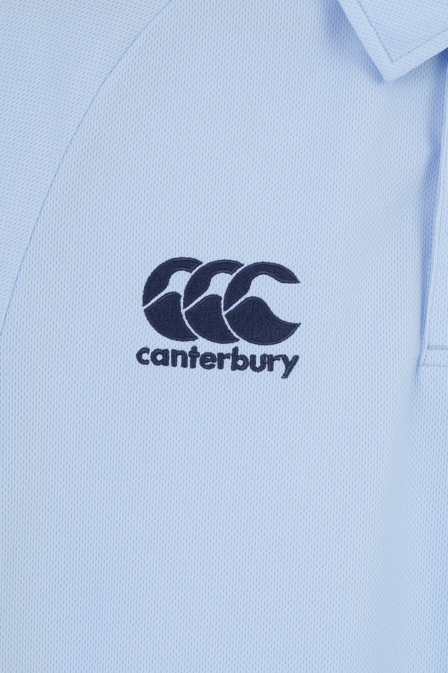 Canterbury Men S Polo Shirt Blue Treharris Phoenix R.F.C. Collar Vintage Sport Top