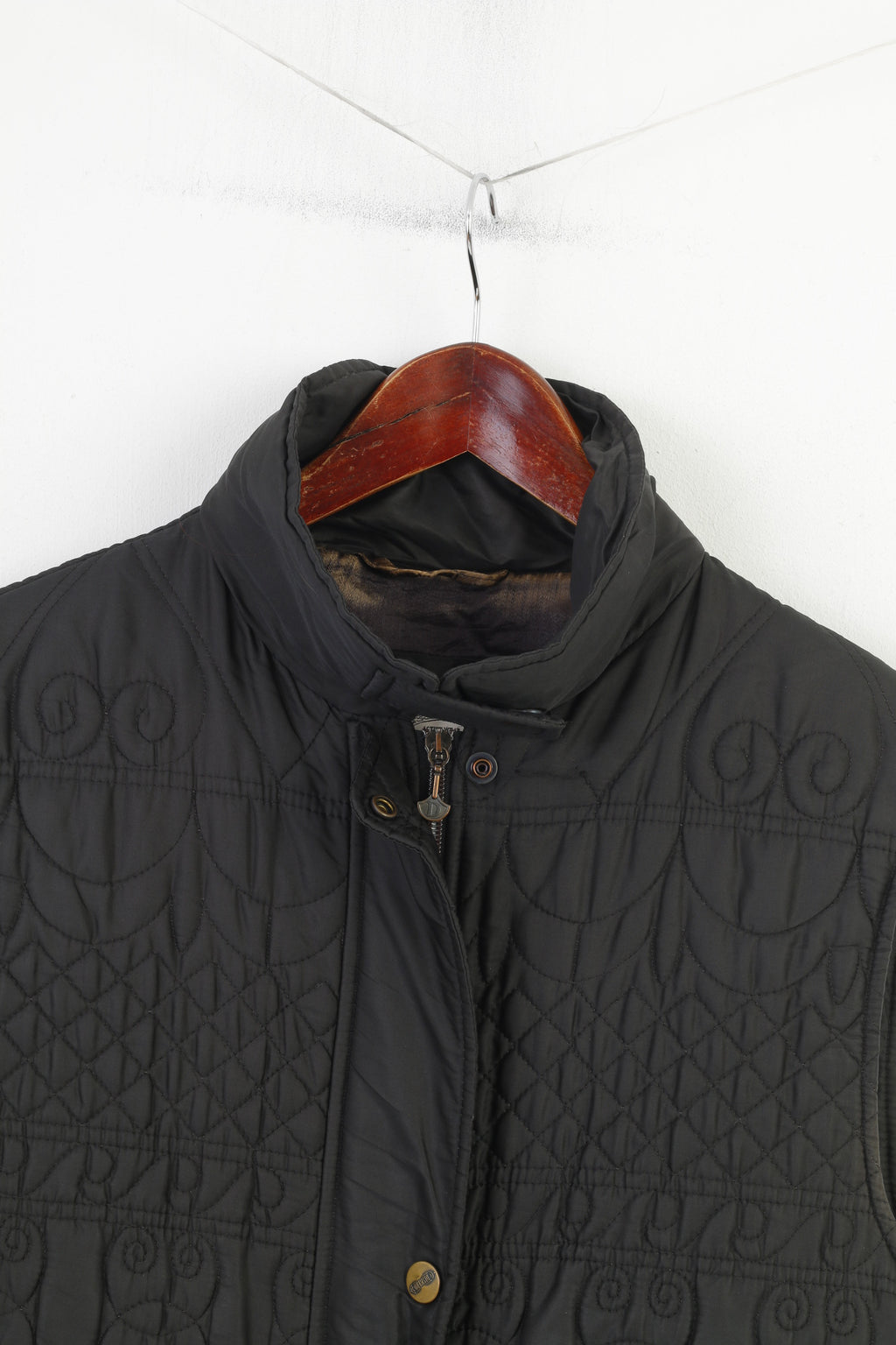 DISMERO Gilet da donna Gilet smanicato Gilet nero senza maniche con cerniera intera Top sportivo vintage