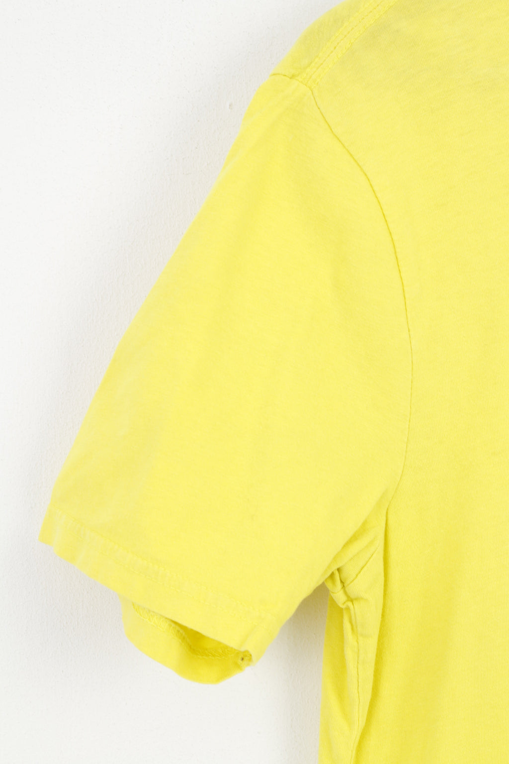 Penguin Men S T-Shirt Yellow Cotton Crew Neck Summer Penguin Graphic Top