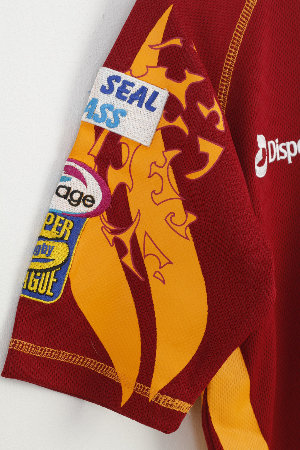 Maglietta Kooga Boys L 10 Age Maglia Huddersfield Giants League LGB Rugby Sport Vintage BorgognaTop