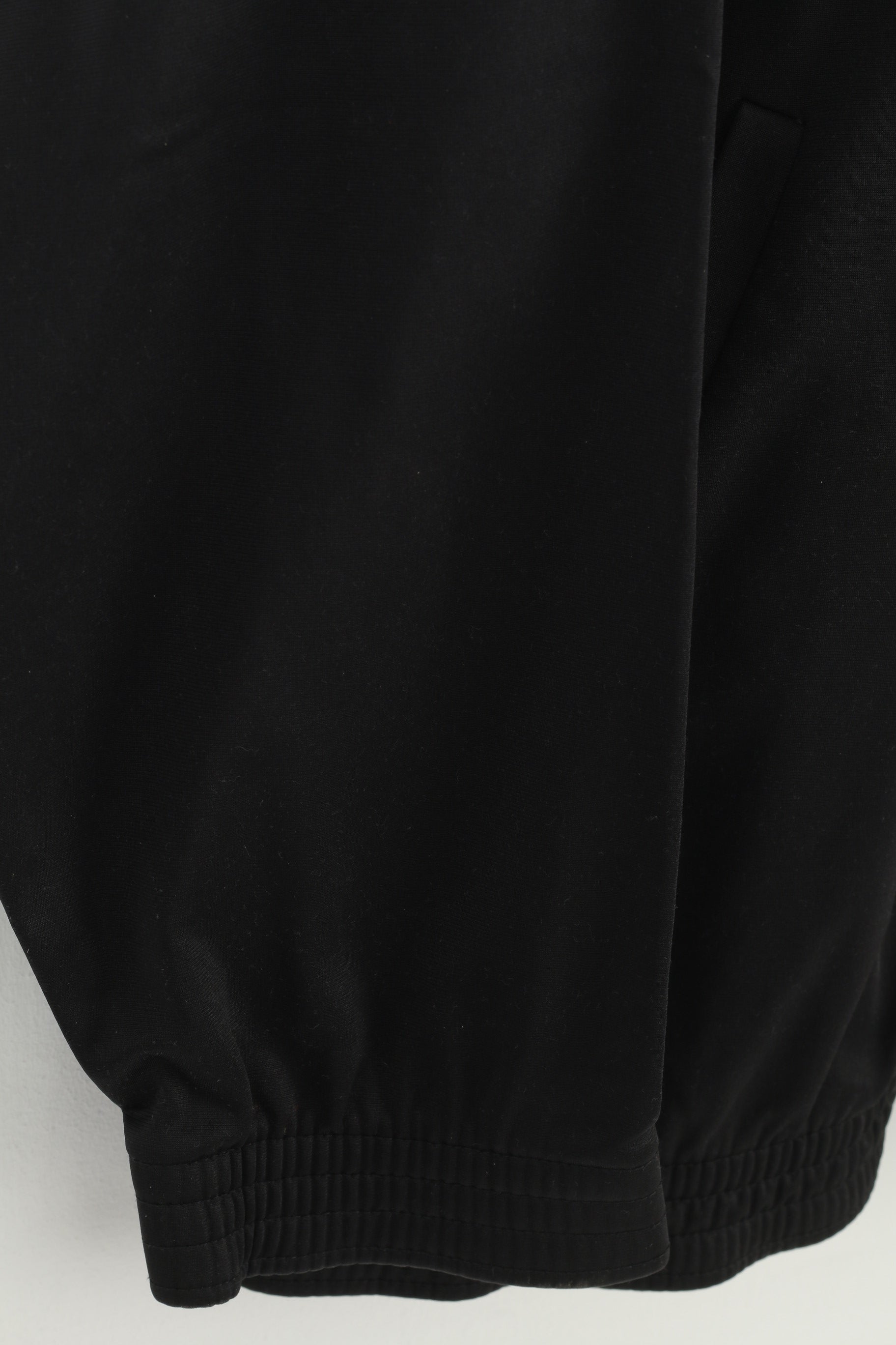 Errea Men 2XL Sweatshirt Full Zipper Sportswea Black White Top