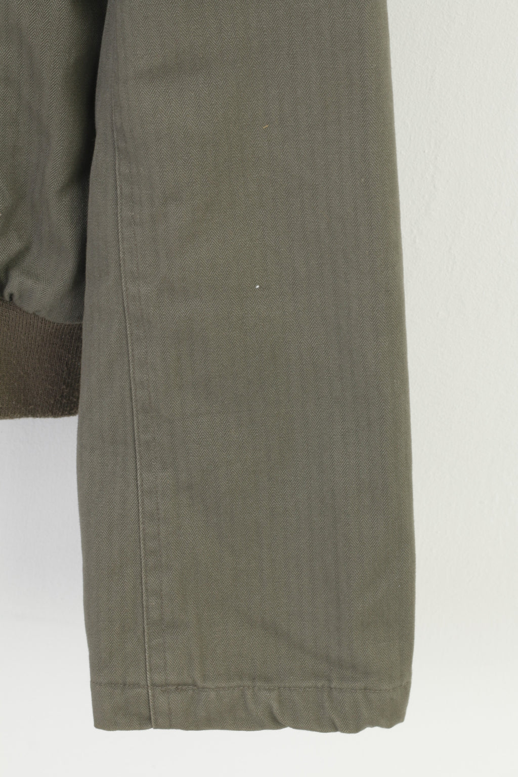 Dorothy Perkins Women 12 40 M Jacket Khaki Hooded Padded Cotton Full Zipper Bottoms Vintage Top