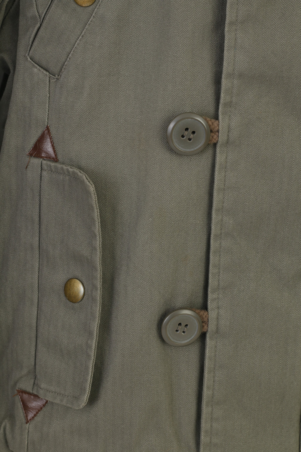 Dorothy Perkins Women 12 40 M Jacket Khaki Hooded Padded Cotton Full Zipper Bottoms Vintage Top