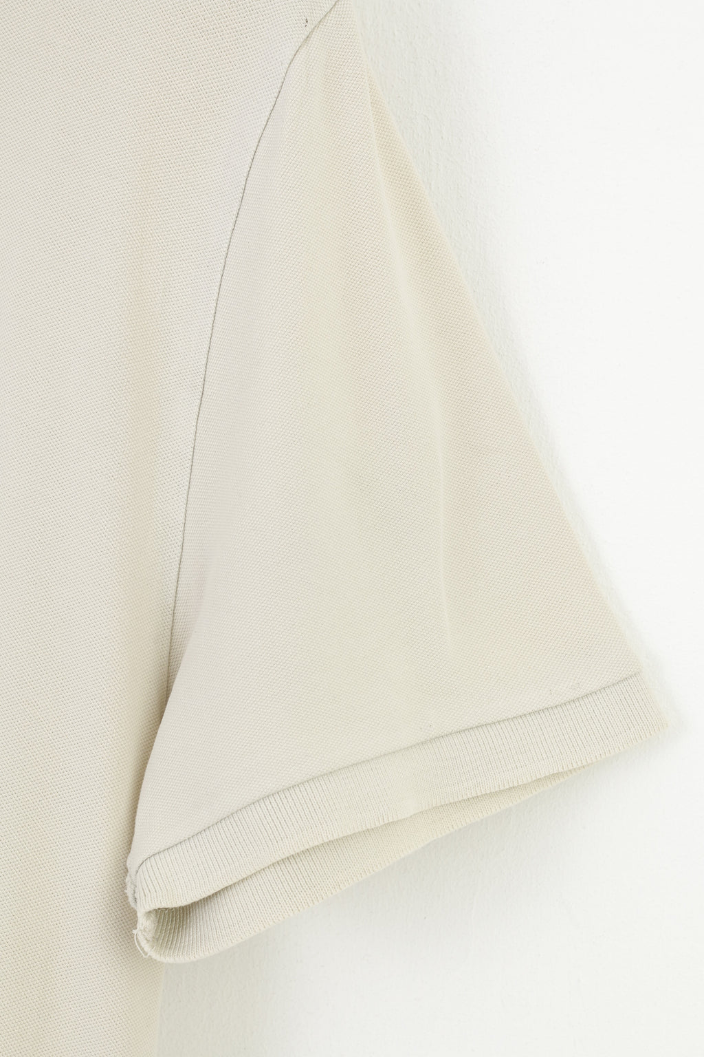 Ralph Lauren Polo Jeans Homme L Polo Col Beige Manches Courtes Vintage Haut En Coton 