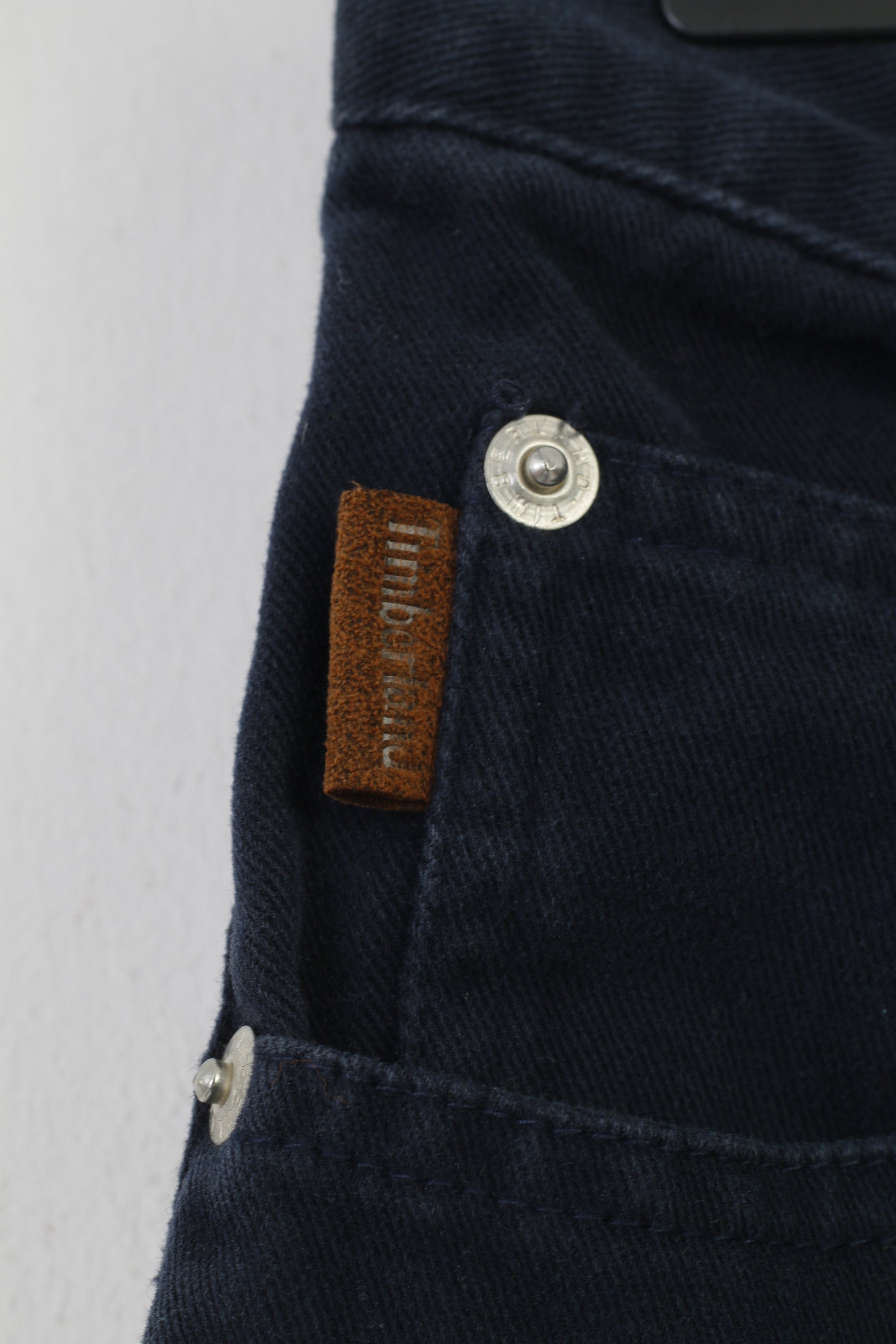 Timberland Boys 12 Age Trousers Navy Cotton Vintage Jeans Pants