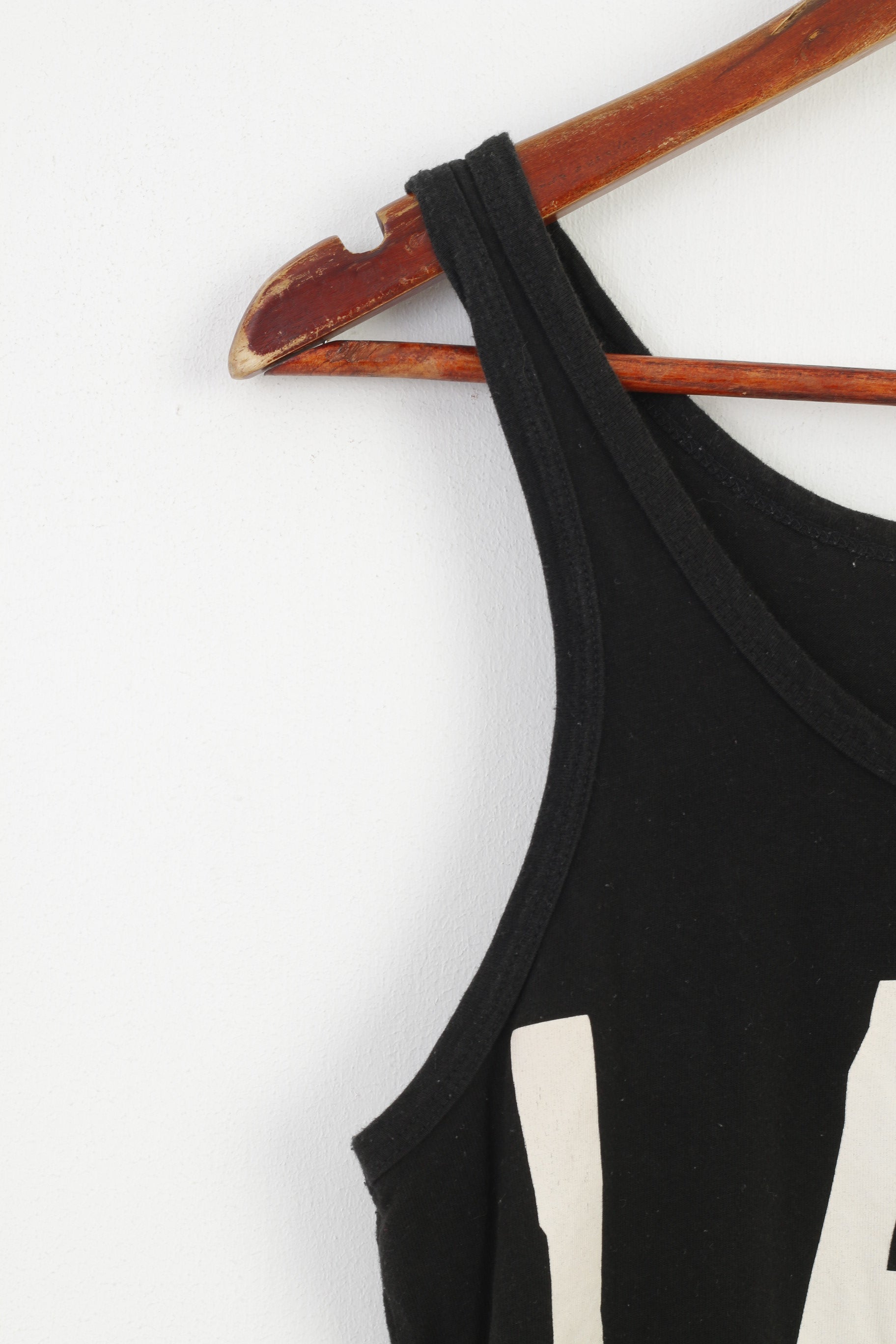 Ghostbusters Canotta da donna XS Canottiera Canottiera Canottiera estiva con grafica fantasma vintage in cotone nero 