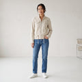 G-Star Raw Women XL (L) Jacket Beige Cotton Lightweight Zip Up East Rovic Top