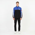 Suzuki Men XL Fleece Jacket Blue Vintage Race Full Zipper Team Cars Automotive Vintage Top
