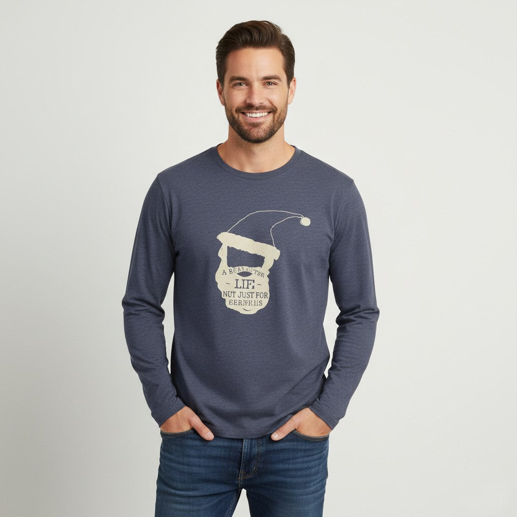 Joules Men XL Shirt Blue Cotton Inspired By Jaunts Long Sleeve Stretch Top