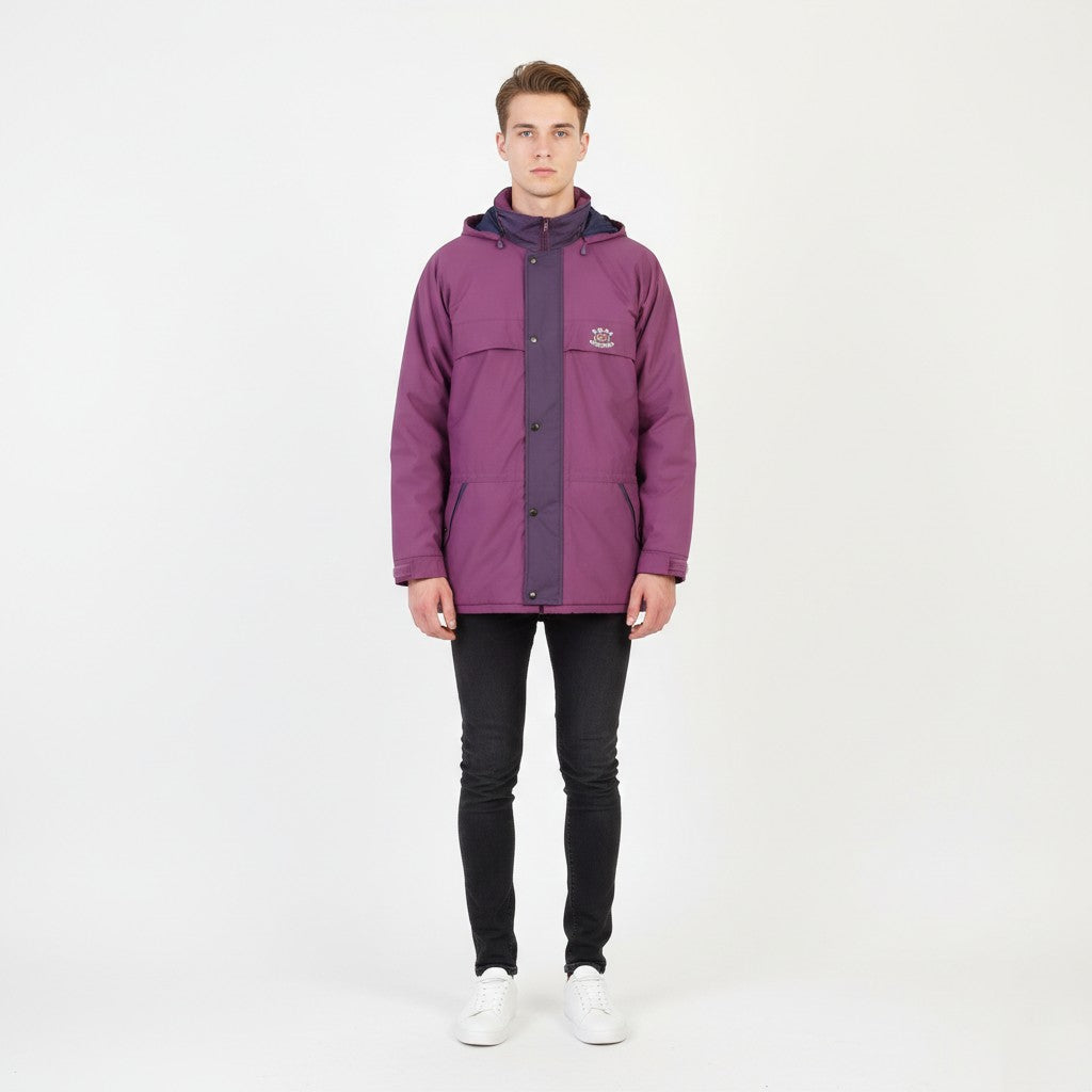 Rukka Selection Outdoor wear Homme M Veste Violet Vintage capuche