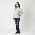 Peak Performance Women M Jacket Beige Gore-Tex  Outdoor Zip Up Lightweight Top