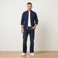 G-Star Raw Men 32 Jeans Trousers Navy Cotton 3301 Classic  Straight Leg Pants