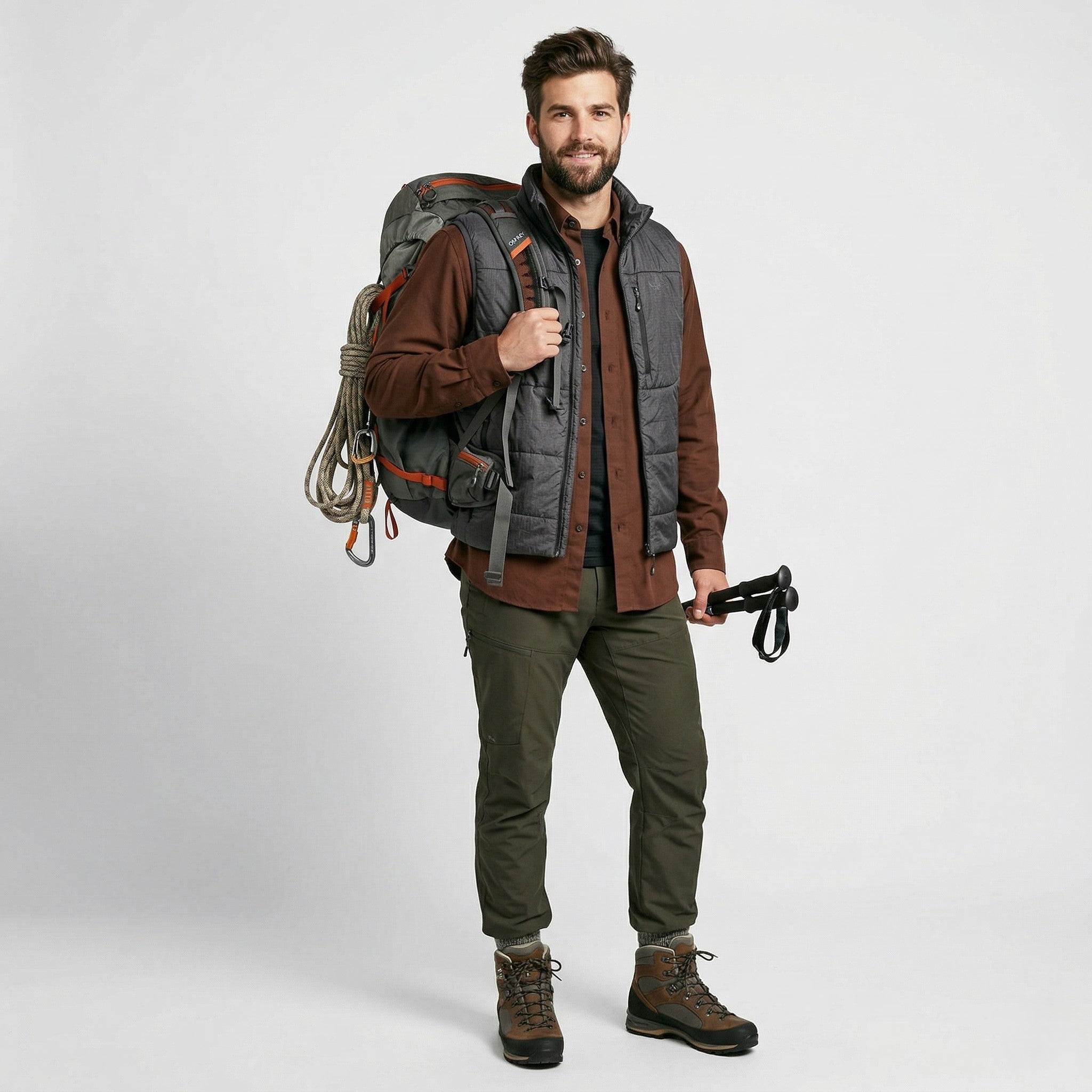 Columbia Sportswear Company Men S Casual Shirt Brown XCO Viscose Outwear Top