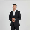 Hugo Boss Men 50 40 Blazer Grey Wool Single Breasted  Super 100 Jacket