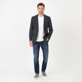 Tommy Hilfiger Men 25 40 Blazer Gray Wool Vintage Single Breasted Jacket
