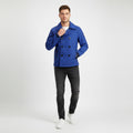 Gaastra Men M Jacket Blue Nylon Waterproof Regular Fit Nautical Supplies Zip Up Top