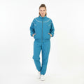 Head Women S Tracksuit Set Turquoise Sweatpants Jacket Training Sportswear  Vintage 90s Pockets Full Zipper Top