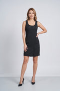 New DRANELLA Women 36 S Dress Navy Striped Pencils Retro
