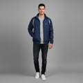 Nike Men XL 188 Jacket Navy Lightweight Vintage Run Sportswear Zip Up Top