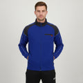 Rukka Men L Fleece Jacket Blue Zip Up Windstopper Outdoor Multi Pocket Top