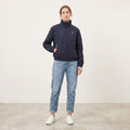 Joules Women 10 S Jacket Navy Blue Full Zipper Polo England Classic Top