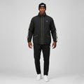 Puma Men XXL Jacket Black Nylon Waterproof Padded Full Zipper Casual Top