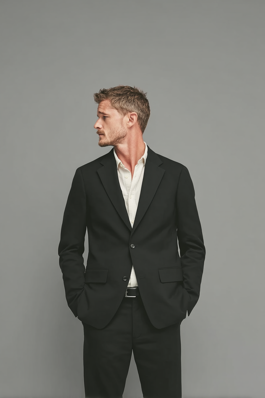 Hugo Boss Men's Wool Blend Blazer - Size EU 48 / US 38