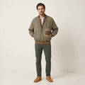 Francois Martin Men 52 M Pullover Jacket Atlantic Flight 1927 Charles Lindbergh Aviator Linen Top