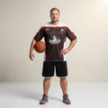 Tuta Drammen Men XXL Shirt Black Basketballkubb #9 Vintage Jersey Top
