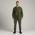 MMB Men M Jacket Green Cotton Moro Army Military Dansk Tarn Buttoned Top