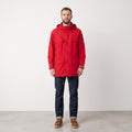 Jack & Jones Men M Jacket Red Nylon Lightweight Sportswear Retro Outdoor Top