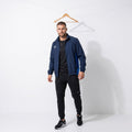 Nike Men M 178  Jacket Navy Training Full Zipper Sportswear Lightweight Track Top