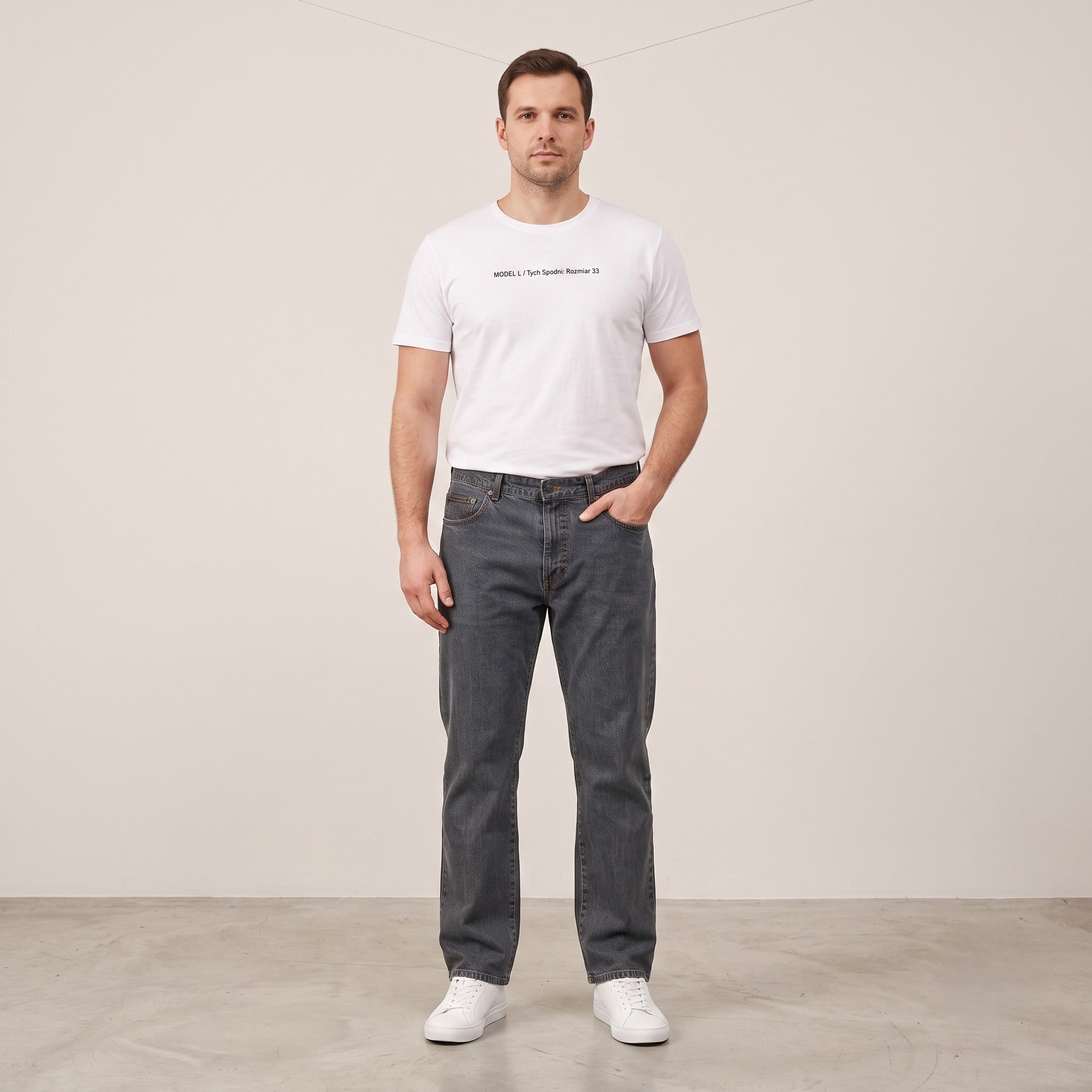 GANT Jeans Men 33 Jeans Trousers Gray Cotton Straight Classic Stretch Pants