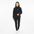 Peak Performance Women M (S) Jacket Black Windstopper Zip Up Outdoor Top