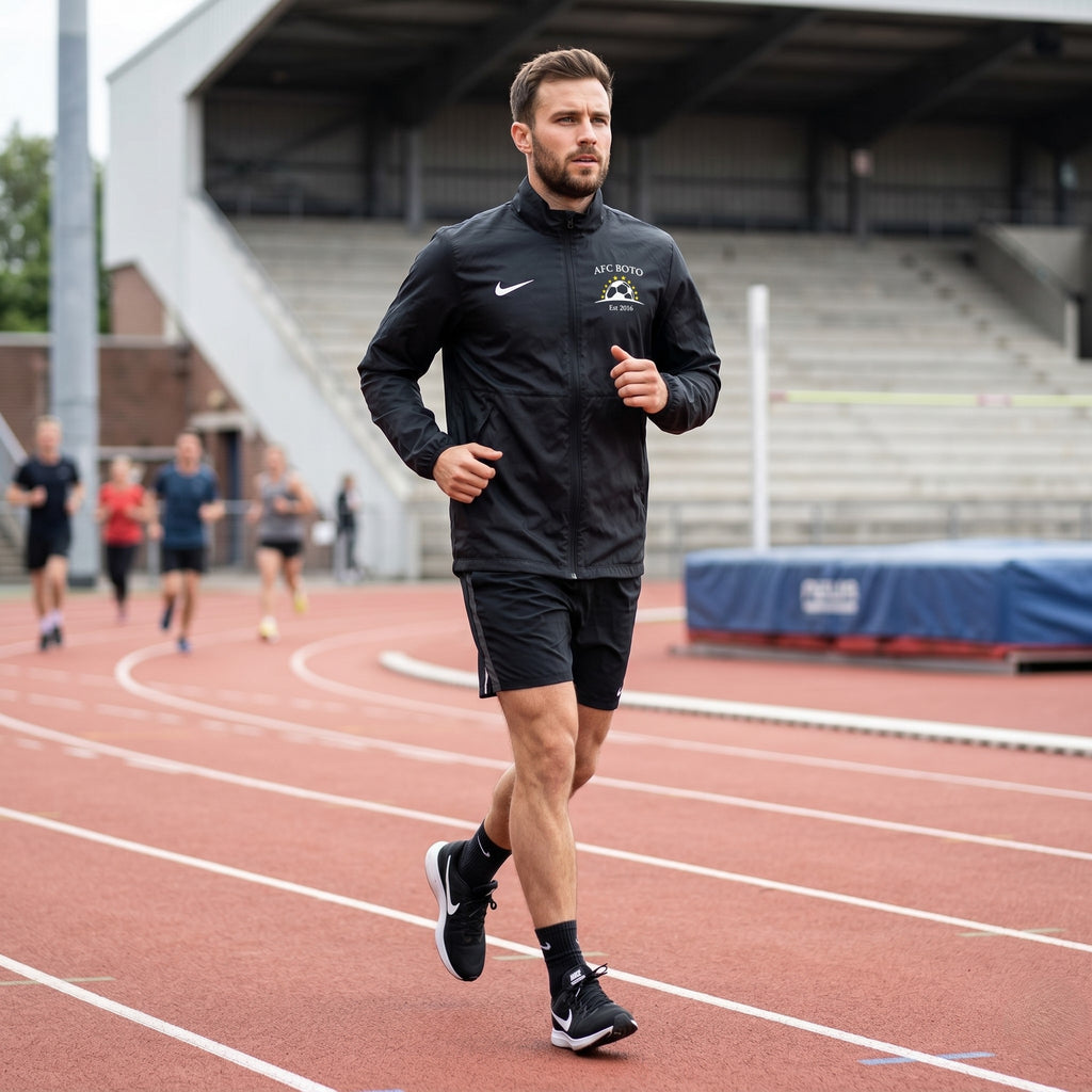 Nike Men M Jacket Gray AFC Bolton 2016 Watson Zip Up Sportswear Top
