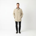 Pierre Cardin Men 58 XXL Jacket Beige Casual Lightweight Zip Up Funkcional Top